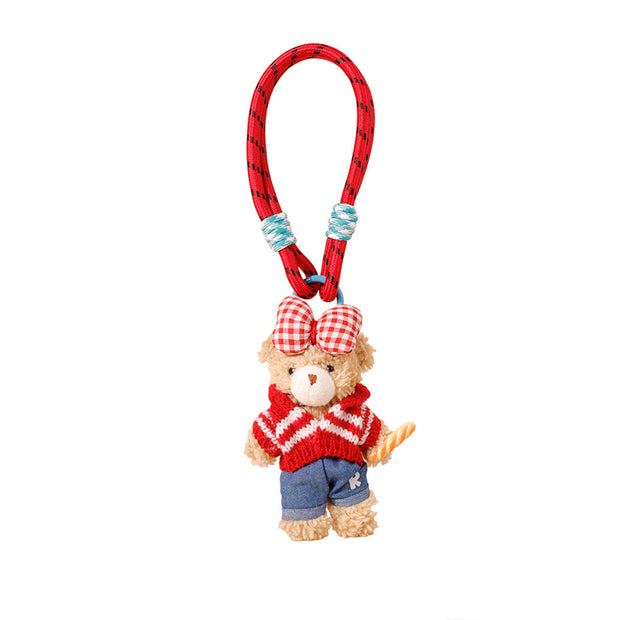 Plush Dog Keychain | Cute Bag & Car Charm Versatile Gift