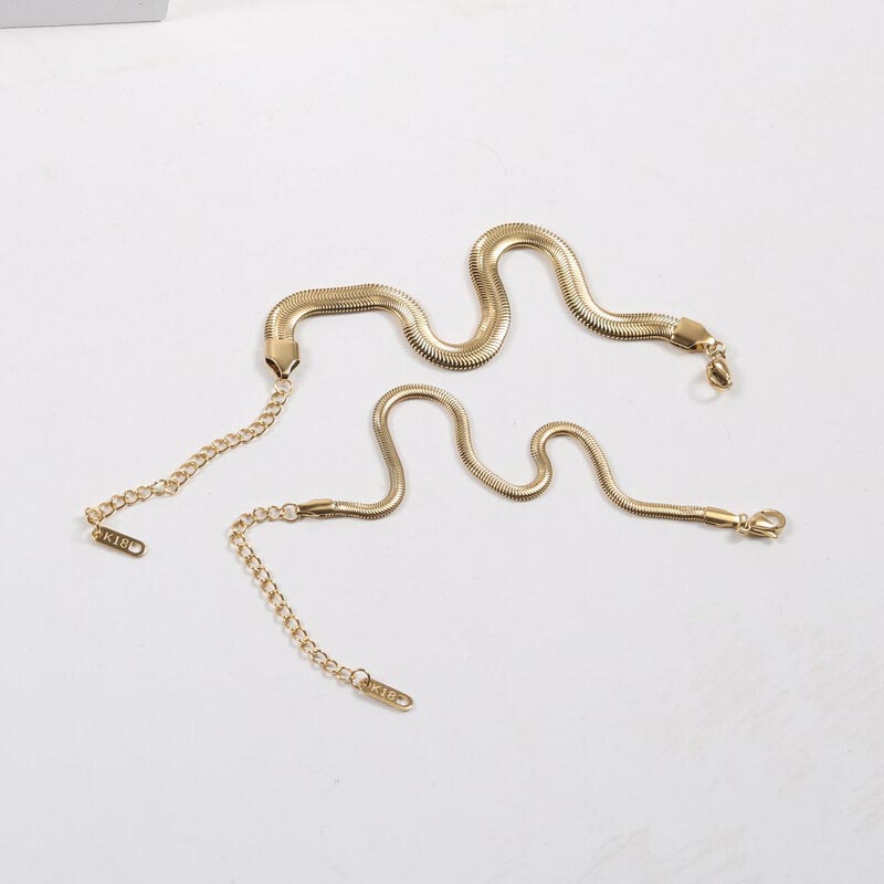 3mm 6mm Snake Chain Bracelet