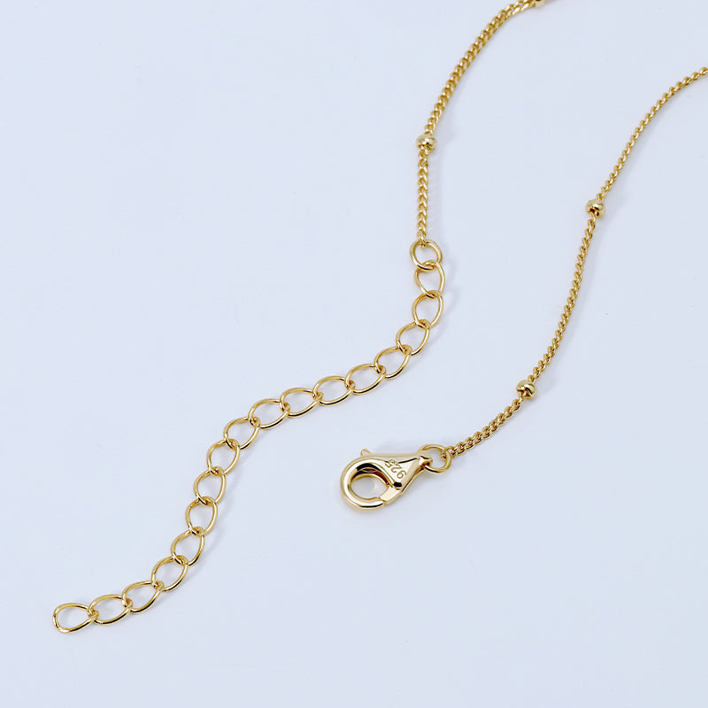 1mm Spheres Chain Necklace
