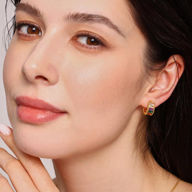 Rainbow Ear Cuff