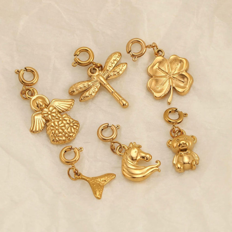 European Fashion DIY Nature Animal  Flower Pendant Women