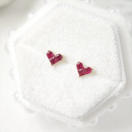 Heart Red Corundum Necklace GS628