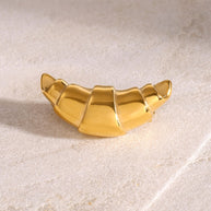 Croissant Pin Brooch | Anti-Gaping Clothing Clip for Women