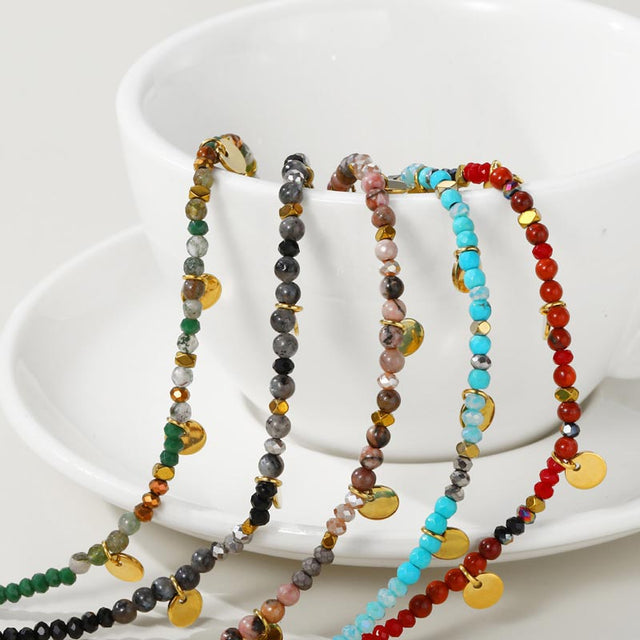 Stone Bead Bracelet