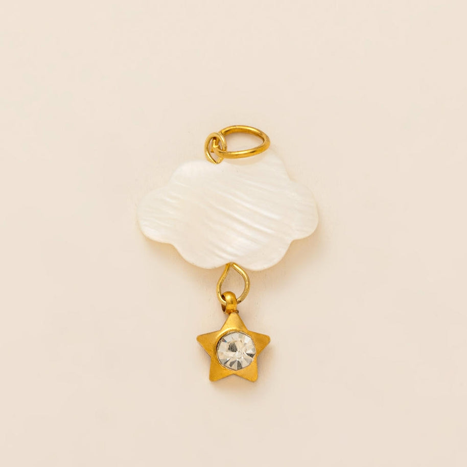Bikini Cloud Seahorse Pearl Pendant Chain Vacation Charm