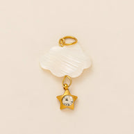 Bikini Cloud Seahorse Pearl Pendant Chain Vacation Charm