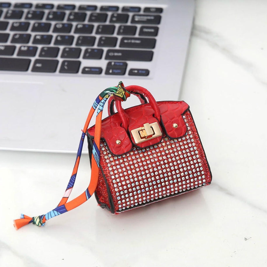 Mini House Bag | Urban Minimalism Keychain | Lipstick Holr
