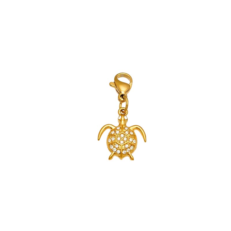 Stainless Steel Sea Turtle Charm