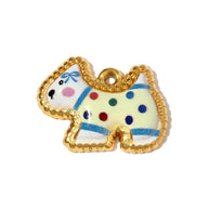 Dog Cat Pendant | Cute Animal Stainless Steel Jewelry Charm