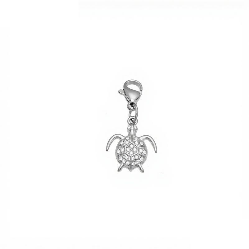 Stainless Steel Sea Turtle Charm