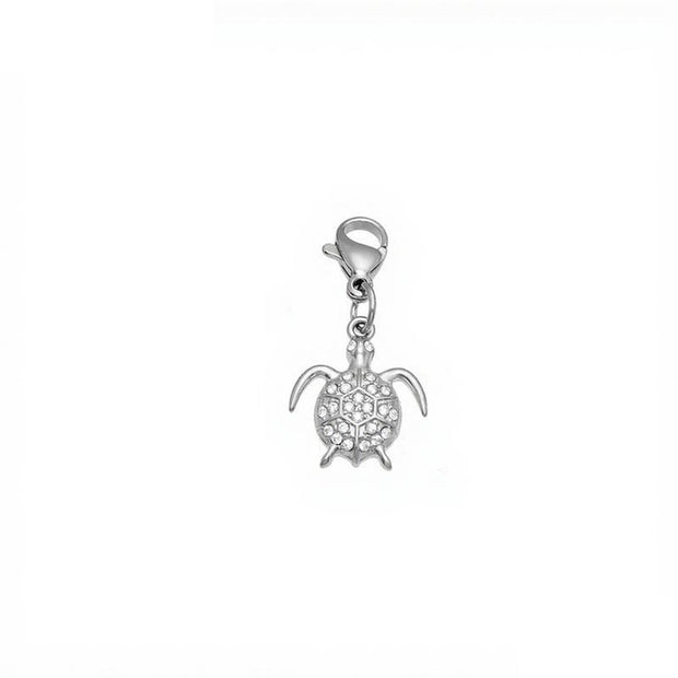 Stainless Steel Sea Turtle Charm