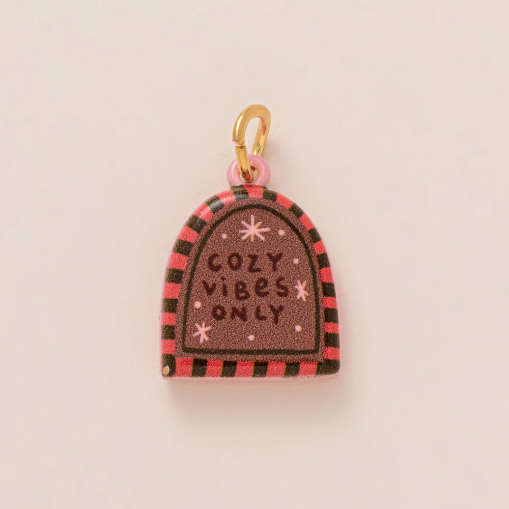 Colorful Pumpkin Bird Enamel Pendant 18K Gold Plated Women