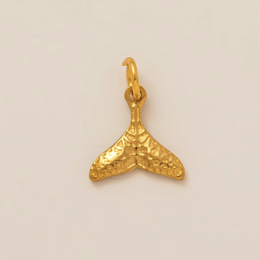 DIY Sea Creatures Pendant Steel 18K Gold Plated Women