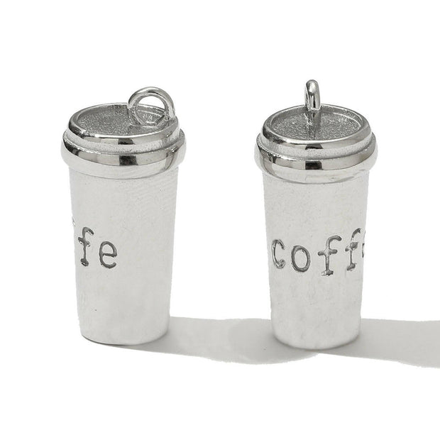 Mirror Heart Pendant | Modern Butterfly Wing Baseball Charm