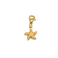 Stainless Steel Starfish Charm
