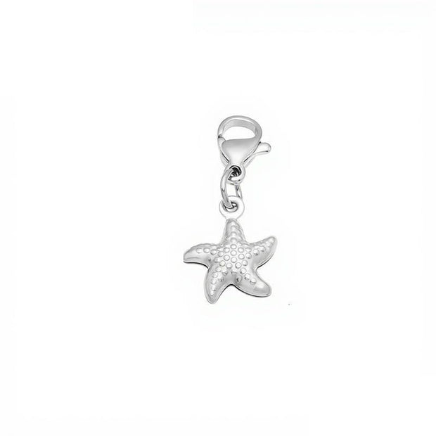 Stainless Steel Starfish Charm