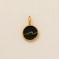 DIY Sea Creatures Pendant Steel 18K Gold Plated Women