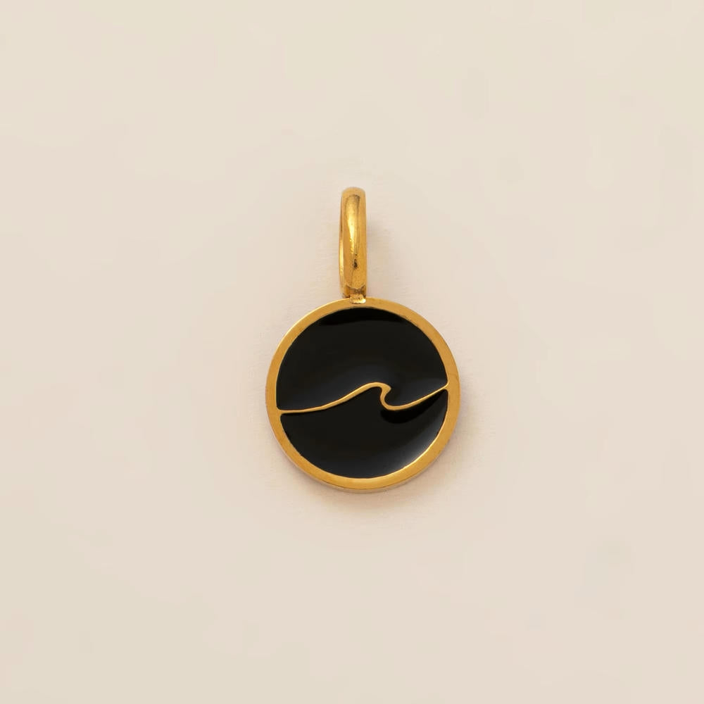 DIY Sea Creatures Pendant Steel 18K Gold Plated Women
