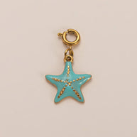 Waterproof Steel Colorful Heart Cartoon Pendant Bag Charm