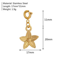 European Fashion DIY Nature Animal  Flower Pendant Women