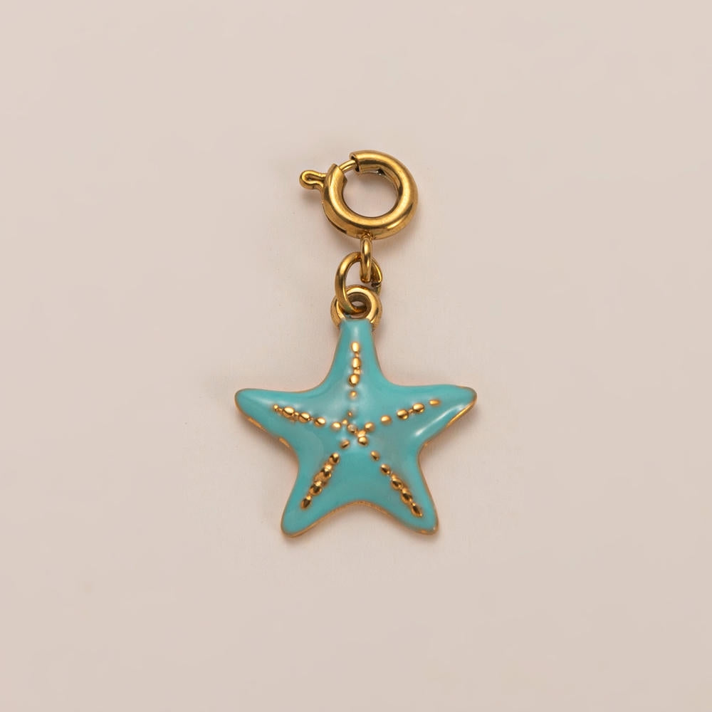 Fashion Beach Bikini Denim Boot Pendant Vacation Charm
