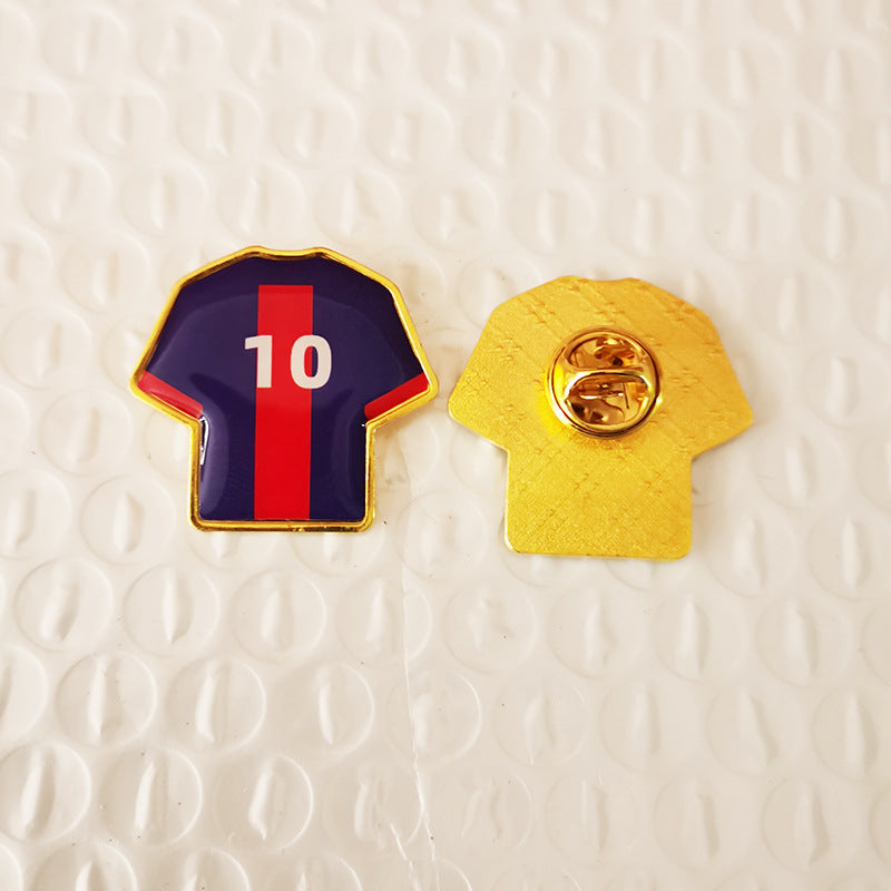 Ronaldo Messi Pin | Football Legend Badge | Fan Gift
