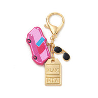 18K Gold Plated Travel-Inspired Keychain City-Themed Charm