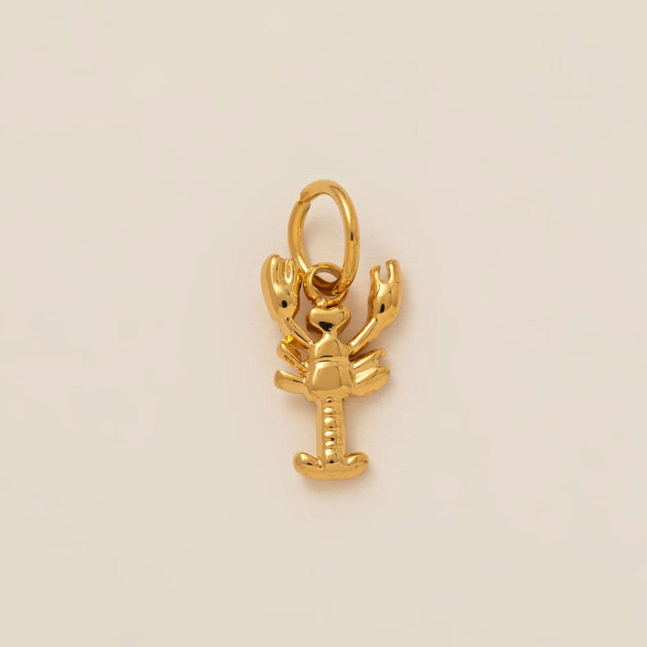 DIY Sea Creatures Pendant Steel 18K Gold Plated Women