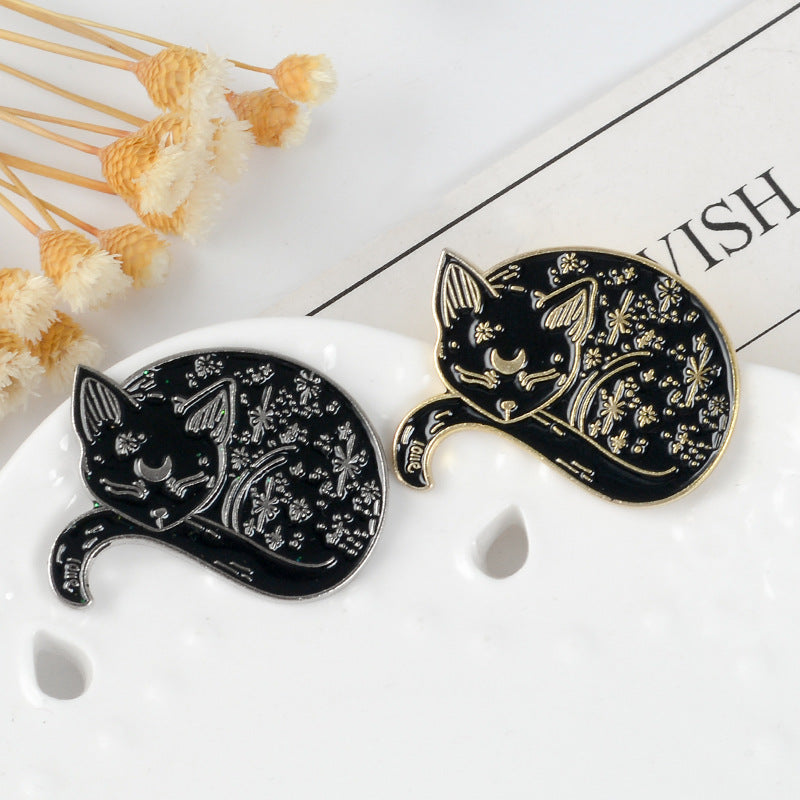 Black Cat Brooch JJQXZ1822
