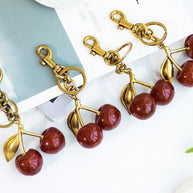 Cute Cherry Metal Keychain JWLE1205
