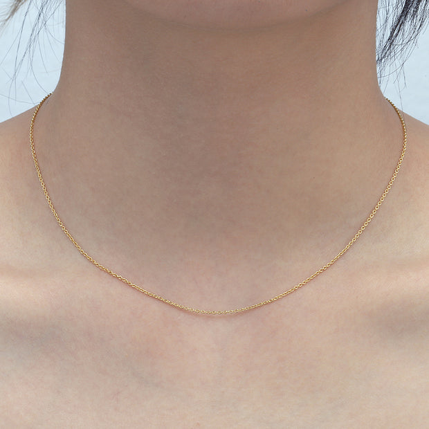 1mm O Shape Chain