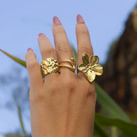 Molten Open Band Ring