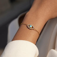 Evil Eye Bracelet | Zircon Stainless | Protective Charm