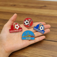 World Cup Pin | Creative Enamel Badge | Collectible