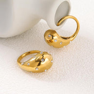 CZ Drop Open Ring JSR24011302