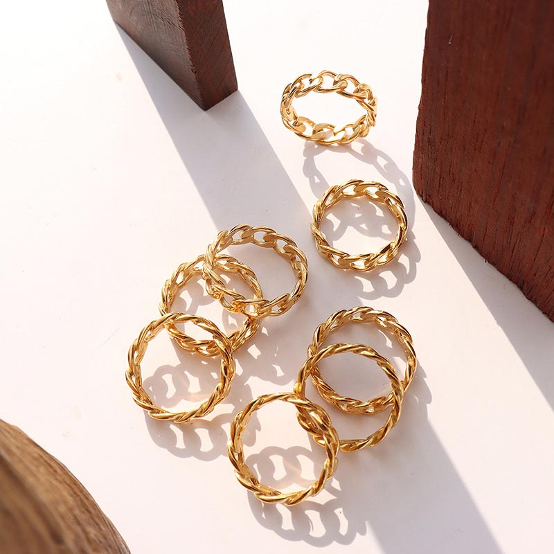 Chain Link Ring JMA342