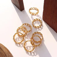 Chain Link Ring JMA342