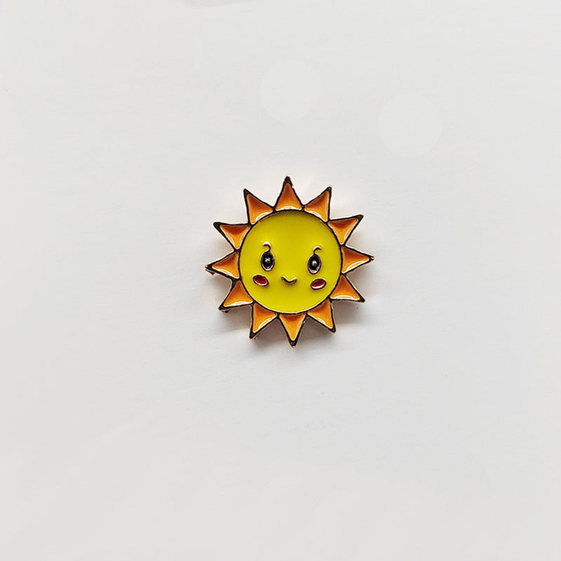 Kawaii Enamel Weather Brooch JOSDKT007