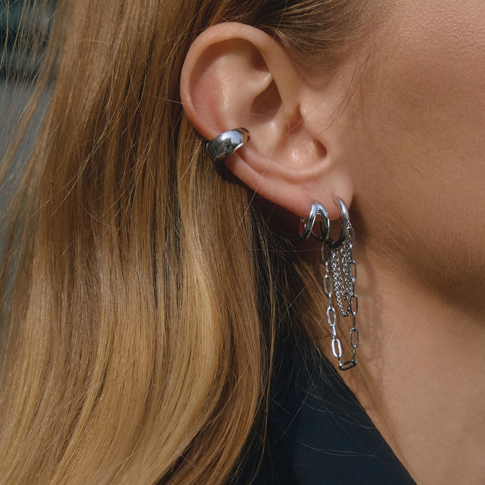 Hoop Earrings | Gold Plated Stainless | Luxury Women's