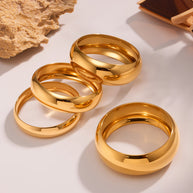 Large Plain Bangle JMZ478