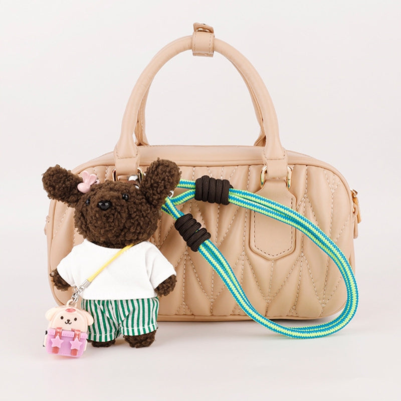 Fruit Bear Keychain | Cute Plush Bag Charm & Car Key Fob