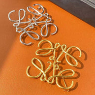 Geometric Square Brooch | Hollow-Out Pin for Coat & Blazer