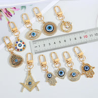 Evil Eye Keychain | Blue Drop Charm | Turkish Gift