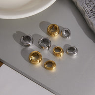 Spring Clip Earrings | No Piercing Luxury | Stainless Steel