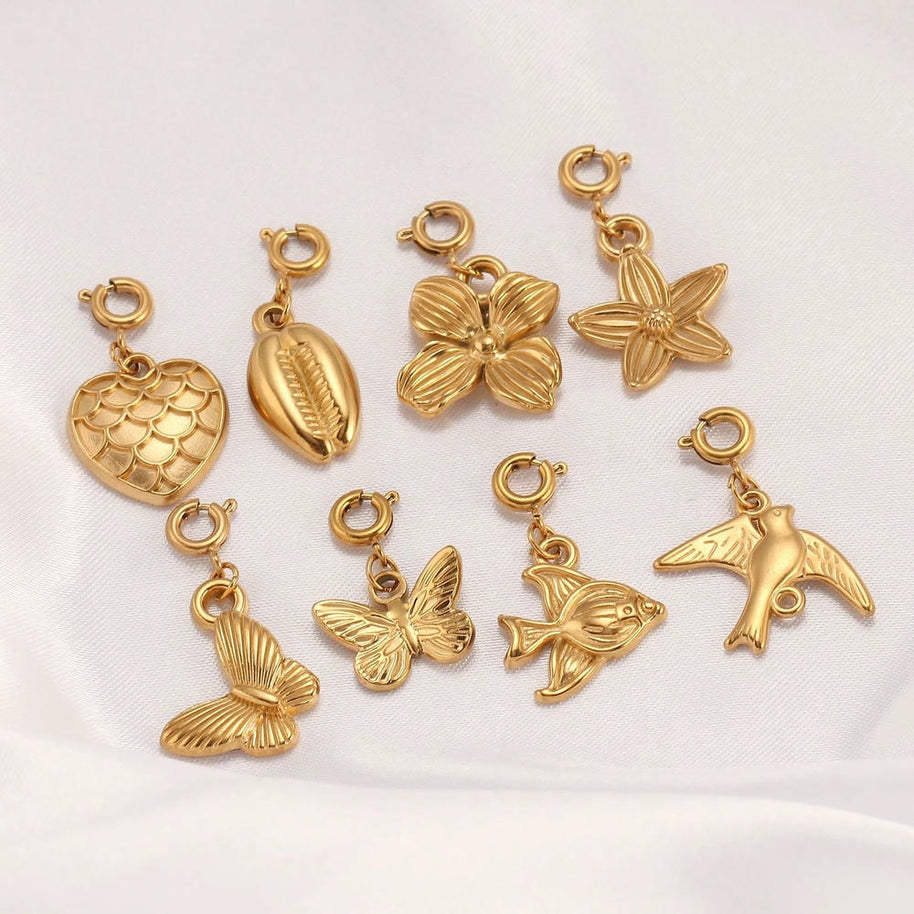 European Fashion DIY Nature Animal  Flower Pendant Women