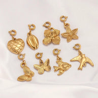 European Fashion DIY Nature Animal  Flower Pendant Women