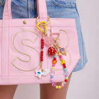 Dopamine DIY Colorful Beaded Bag Keychain Charm JX26032073GK