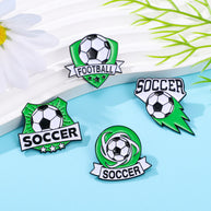Soccer Medal Pin | World Cup Commemorative | Metal Badge