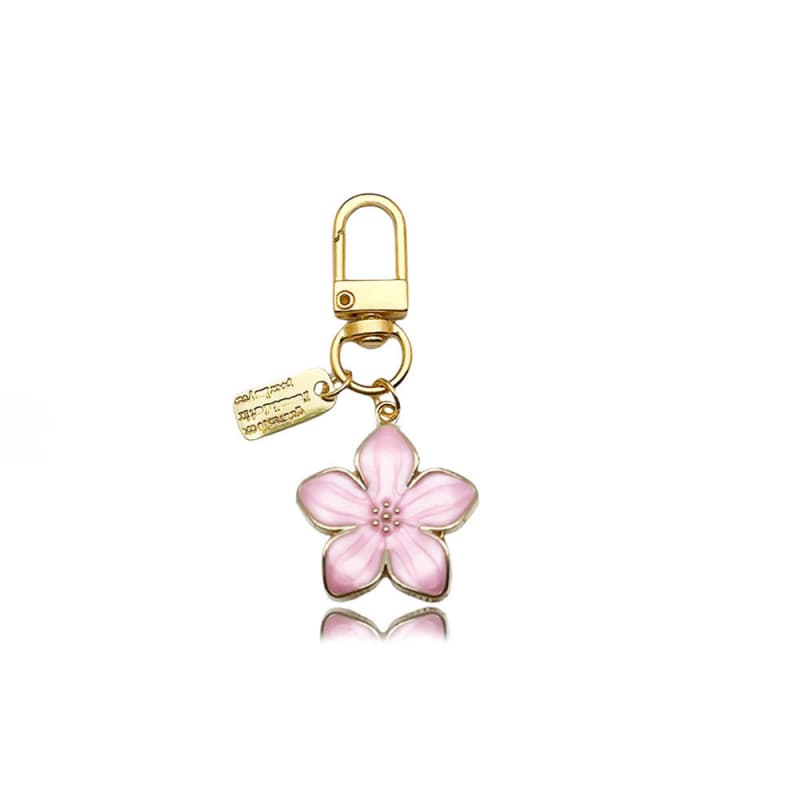 Flower Enamel Keychains JLS524
