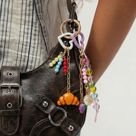 Fashion Trends Dopamine DIY Bag Charms Keychain Accessories